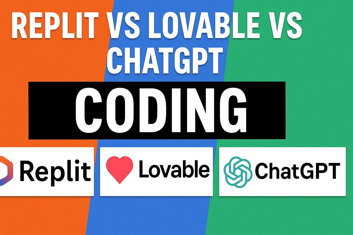 Replit vs Lovable vs Chat vs GPT AI Code Editor Review #replit #lovable #ai... youtu.be/drOJ8swXcig?si… via <a href="/YouTube/">YouTube</a>