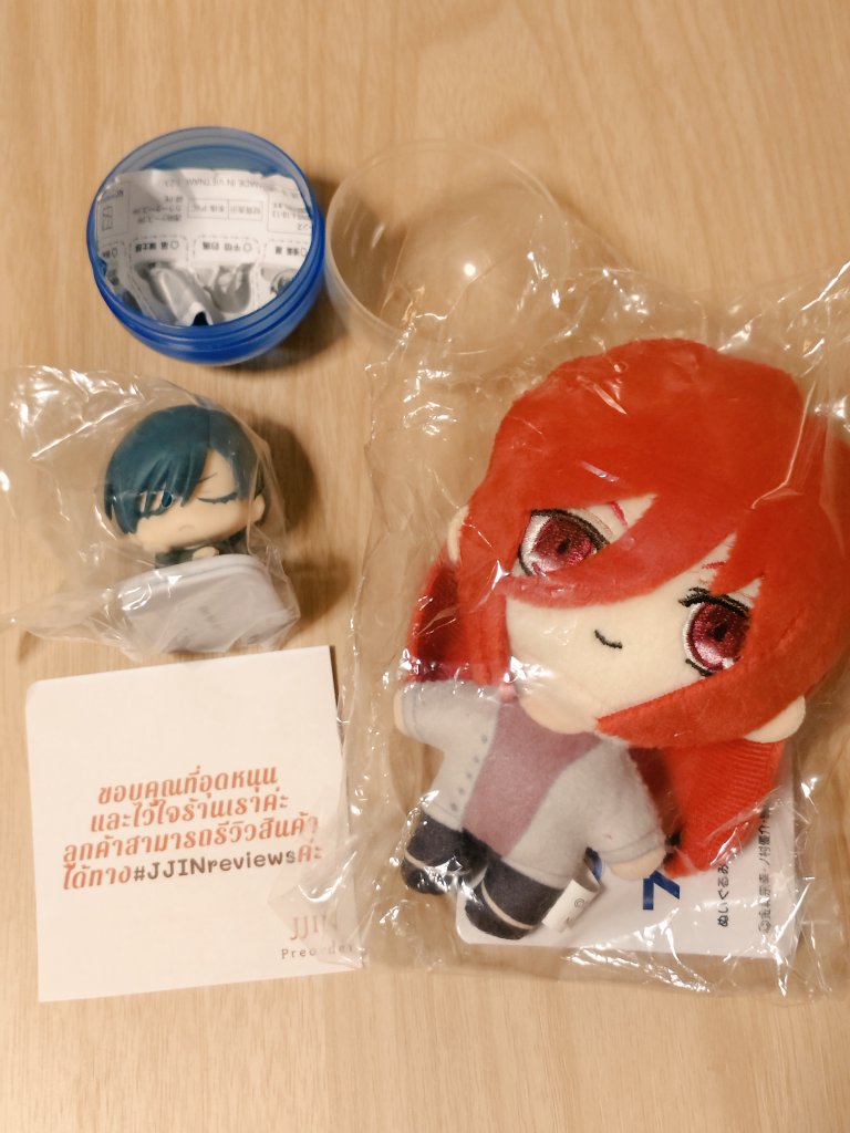 #JJINreviews ได้รับน้องๆแล้วค่ะ ทางร้านส่งมาไวและแพคมาอย่างดี ขอบคุณนะคะ 😉✨
