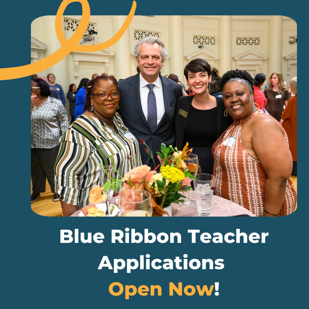 NPEF (@nashvillepef) on Twitter photo Calling all <a href="/MetroSchools/">Metro Schools</a> educators! Applications are now open for the #NashvilleBlueRibbonTeacher award. Recipients receive a $2,000 cash prize to award their teaching excellence.
Apply or nominate a teacher at //www.mnps.org/careers/blue_ribbon_teacher. Calling all <a href="/MetroSchools/">Metro Schools</a> educators! Applications are now open for the #NashvilleBlueRibbonTeacher award. Recipients receive a $2,000 cash prize to award their teaching excellence.
Apply or nominate a teacher at //www.mnps.org/careers/blue_ribbon_teacher.