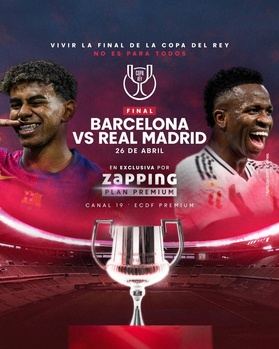 🔥 El Clásico que paraliza al mundo 🌍 lo vives en EXCLUSIVA con el Plan Premium de Zapping ⚽️

Cámbiate a Premium ingresando a zapping.ec por $19.99 el primer mes* 🙌 

*Aplican condiciones.