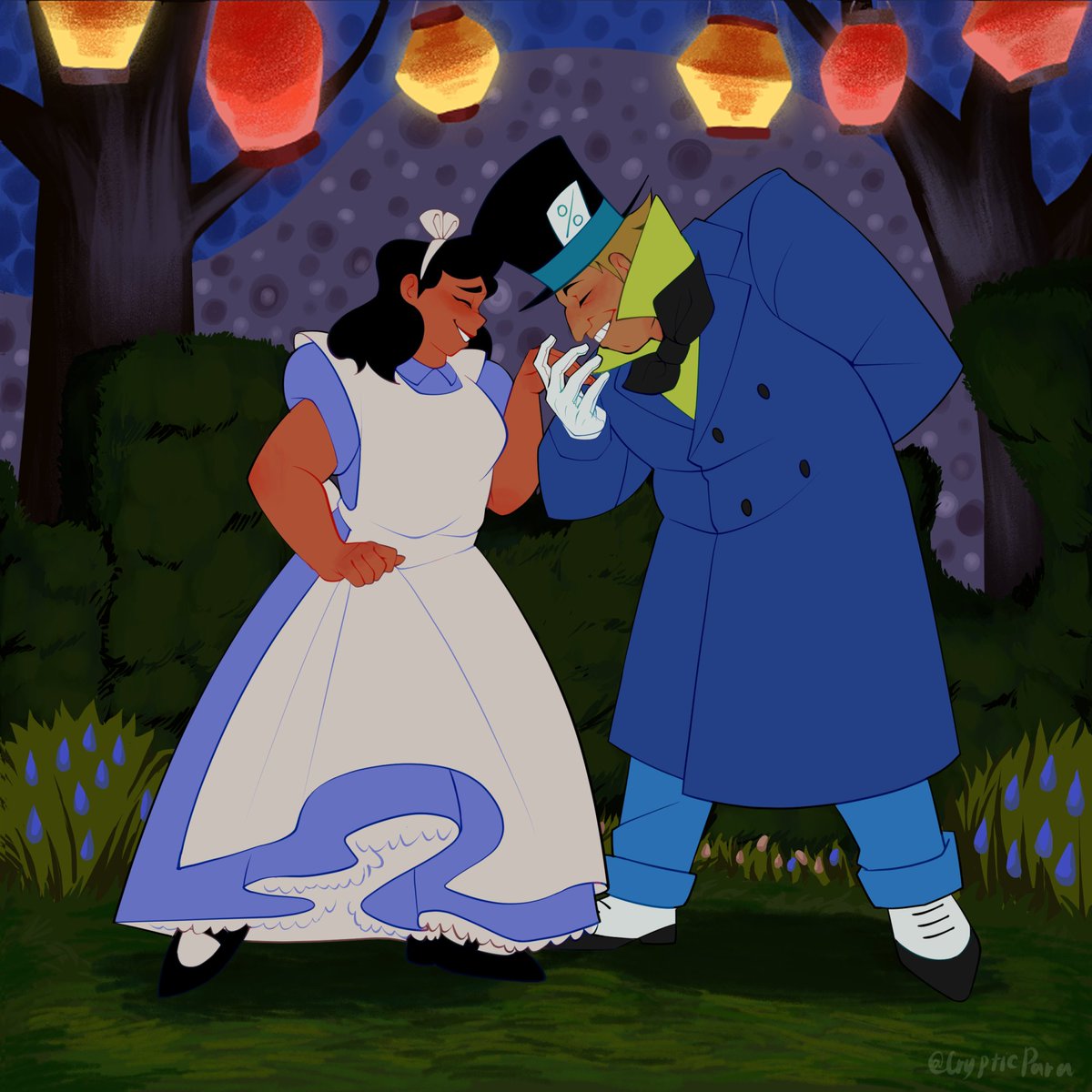 CrypticParaReal's tweet photo. I LOVE THEM
My friend and their handsome Hatter #fanart https://t.co/cVCfGkr6bW