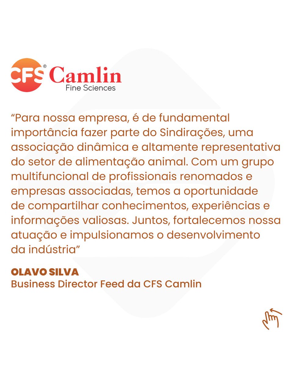 Sindiracoes's tweet image. Sindirações celebra o Dia Nacional do Associativismo com dois novos associados: Camlin Fine Sciences, em antioxidantes; e Consube Agropecuária, em Enxofre Pecuário Guapec 70s. Associe-se: sindiracoes.org.br/associe/ 
#Sindirações #Associacao