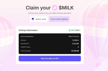 eth_eggen's tweet photo. 🍼🍼 Check Your $MILK Airdrop Eligibility!
Fresh drop just landed — don’t miss this one!

🔗 https://t.co/H9Gii0XDJY

#Airdrop #MILKDrop $QQQ $SPY $TSLA $AAPL $AMZN #CryptoRewards https://t.co/U2hNsqF9cN