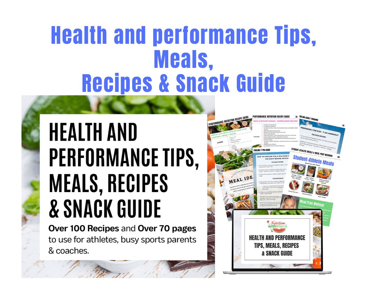 The health and performance meal and snack guide:
✅ >100 Recipes &amp; > 70 pages
🧑‍🍳Tailored for athletes, busy sports parents, and coaches
🔥 Includes performance tips, meal prep strategies, and game-day fueling guidance

📲Get your copy on sale now📲
nww-membership.systeme.io/health-and-per…