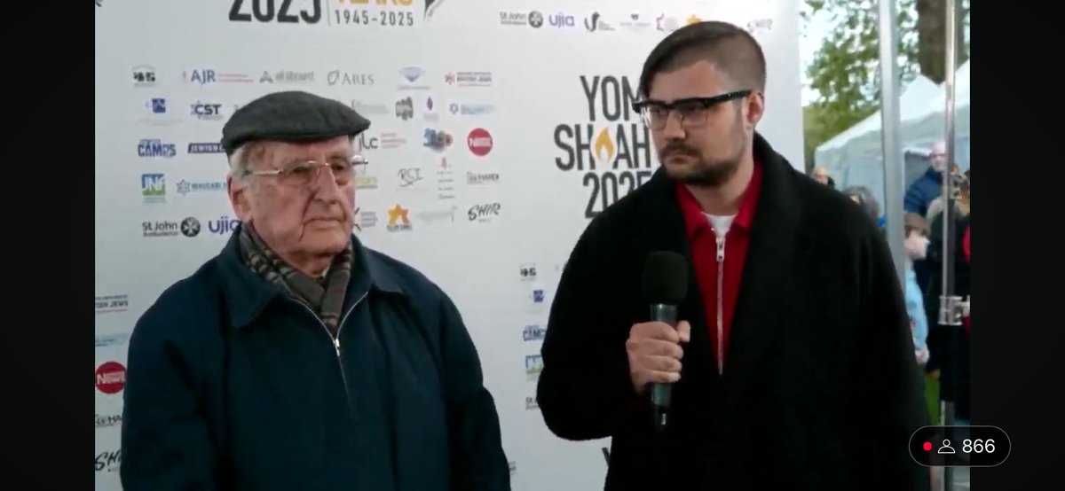 Yom HaShoah UK (@yomhashoahuk) on Twitter photo 🎥 Louisa Clein <a href="/LouisaClein/">Louisa Clein</a> speaks with <a href="/The_ZoomComic/">Zoom Rockman</a> & Ivor Perl BEM. Zoom shares why animation can connect new generations to Holocaust memory. Ivor reflects on the power of thousands of children hearing his story. A moving meeting of memory and hope. yomhashoah.org.uk 🎥 Louisa Clein <a href="/LouisaClein/">Louisa Clein</a> speaks with <a href="/The_ZoomComic/">Zoom Rockman</a> & Ivor Perl BEM. Zoom shares why animation can connect new generations to Holocaust memory. Ivor reflects on the power of thousands of children hearing his story. A moving meeting of memory and hope. yomhashoah.org.uk
