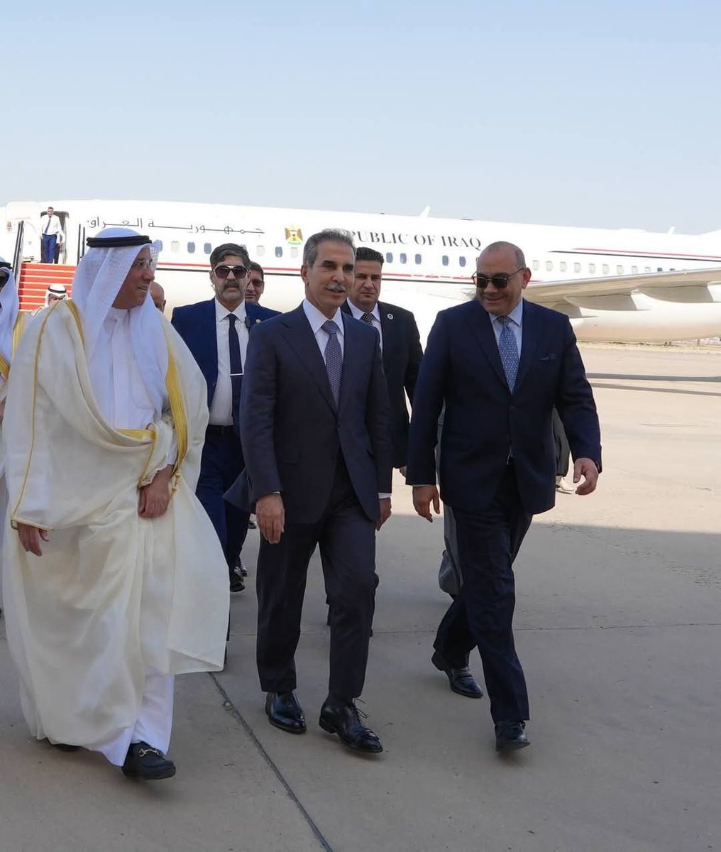 قبلها عمار الحكيم يلتقي بوفد الكويت
واليوم فائق زيدان زار الكويت 
يعني بين قوسين ( راح خور عبدالله )