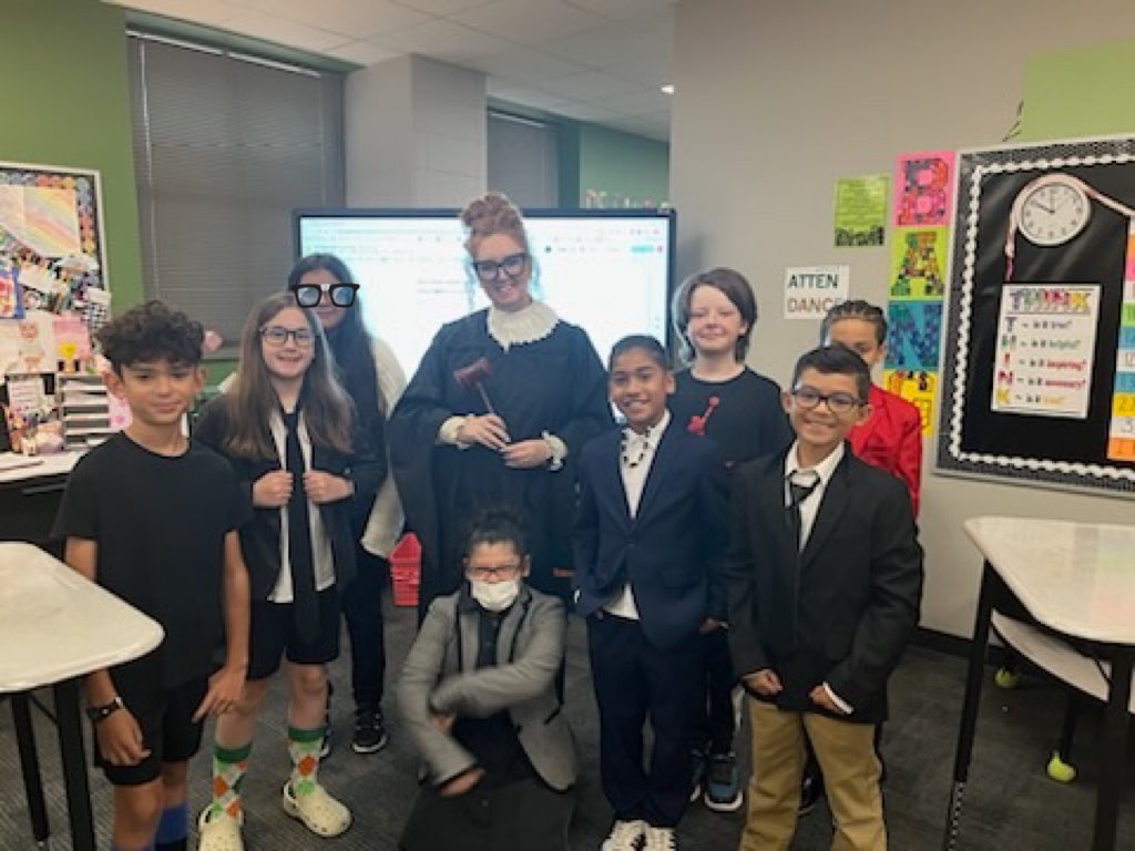 reallifeMsFrizz's tweet image. Math Court for STAAR Review today! I love this activity- the kids get SO into it and the discourse is amazing! #bangbear #cfisdmath