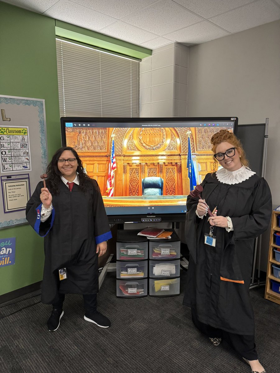 reallifeMsFrizz's tweet image. Math Court for STAAR Review today! I love this activity- the kids get SO into it and the discourse is amazing! #bangbear #cfisdmath