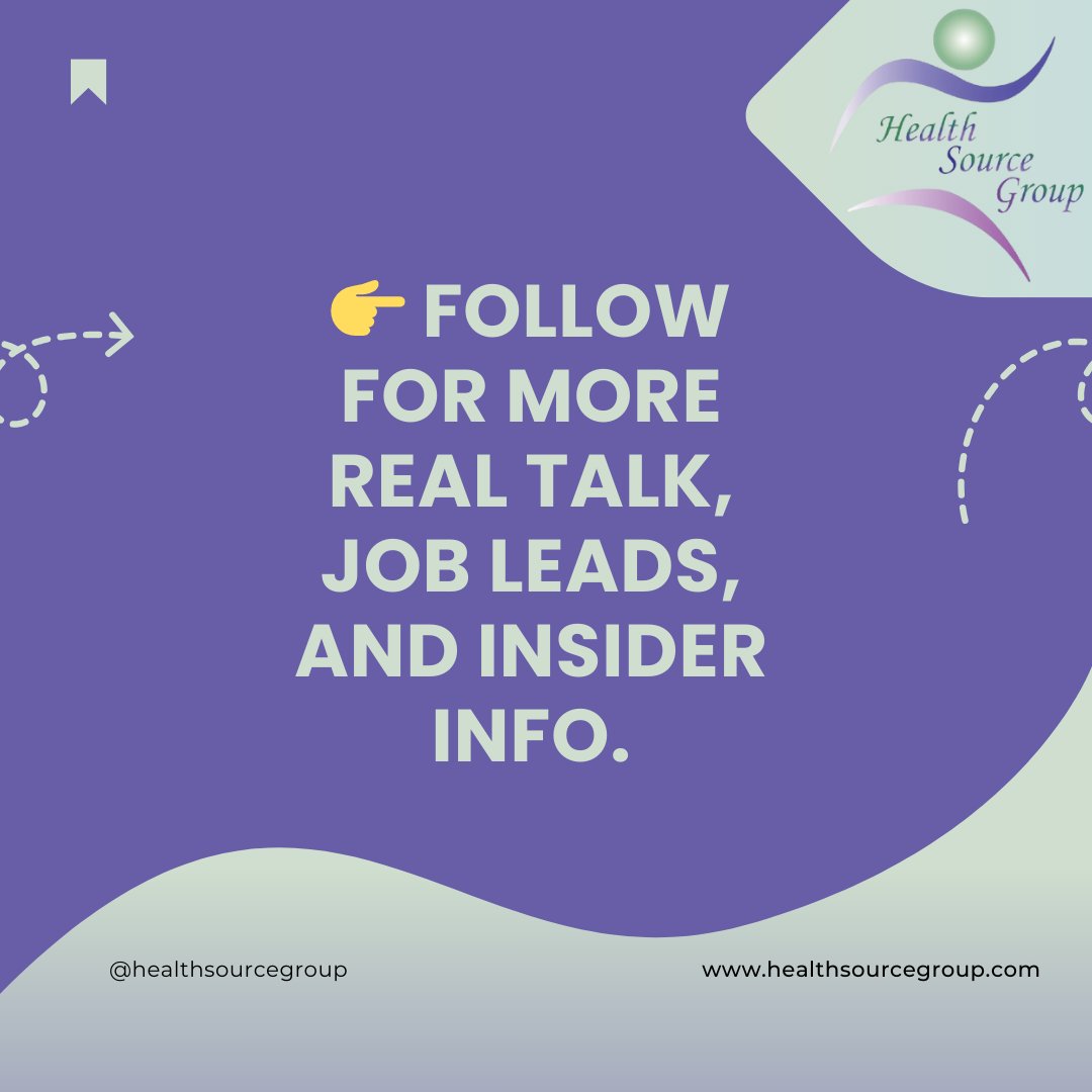 healthsourcegrp's tweet photo. If you’re a nurse, CNA, or specialist and you haven’t negotiated your pay lately you’re probably being underpaid. At Health Source Group, we don’t just talk about better pay. #HealthcareStaffing #NurseJobs #HealthcareLife #NursePay #MedicalProfessionals #HealthSourceGroup https://t.co/ayzsNAXZjI