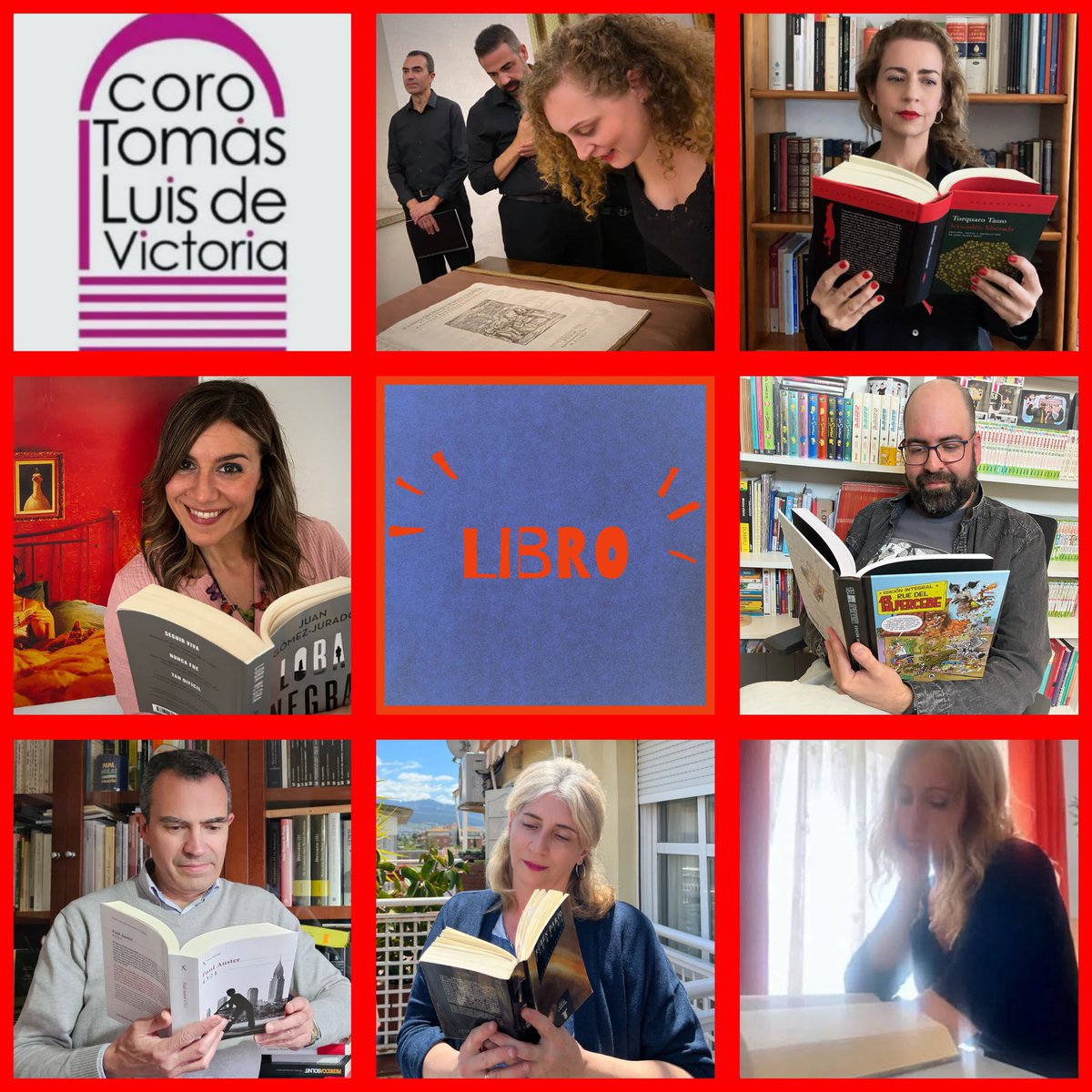 Nos une el amor a la música… y a la lectura.
Feliz Día del libro! Feliz San Jorge! 🎶📚🌹♥️

#DiaDelLibro #SanJorge #Lectura #Musica