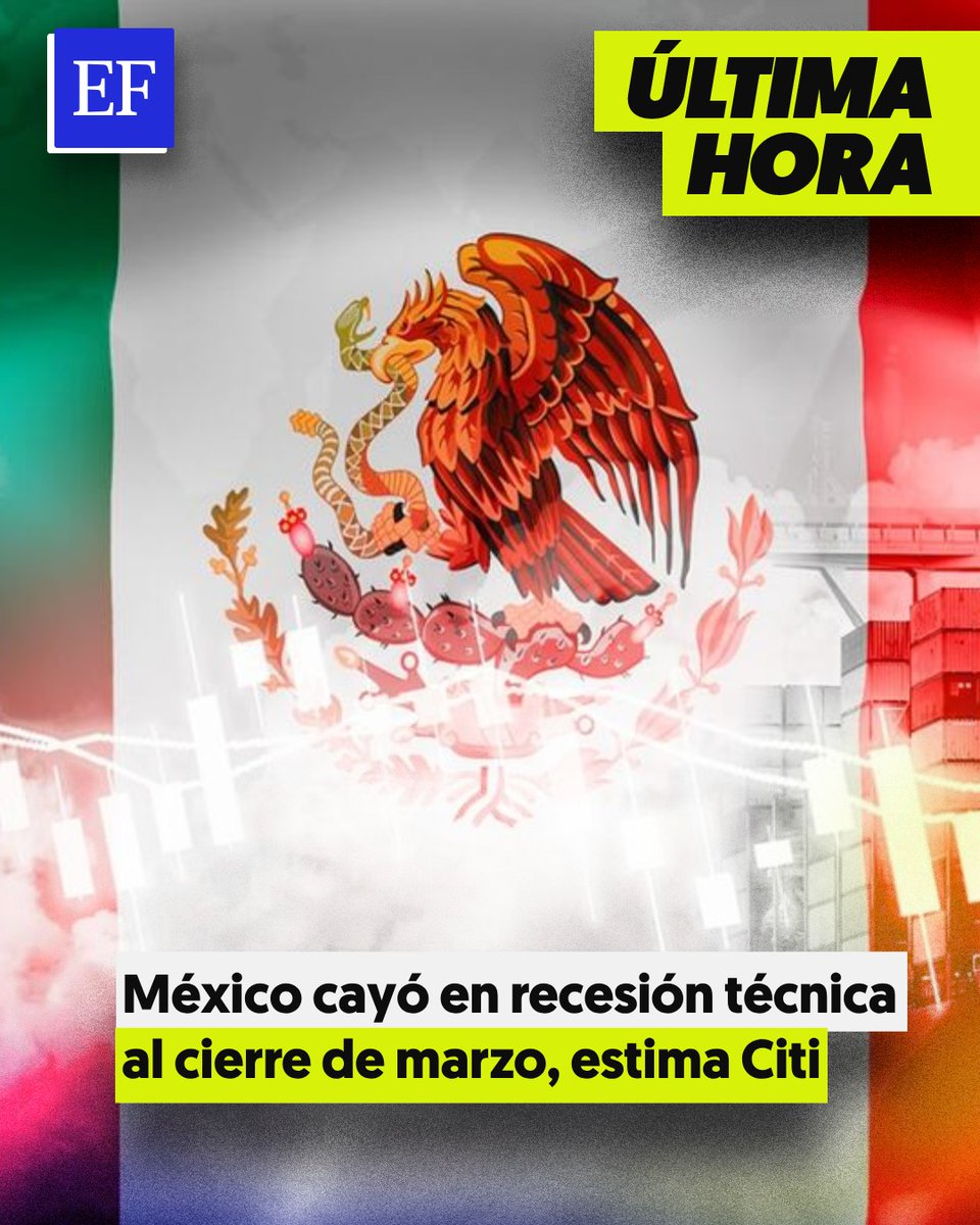 #ÚLTIMAHORA 🚨 El país registró dos trimestres consecutivos con caídas en el PIB y se perfila como la economía con peor desempeño en América Latina este 2025 elfinanciero.com.mx/economia/2025/…
