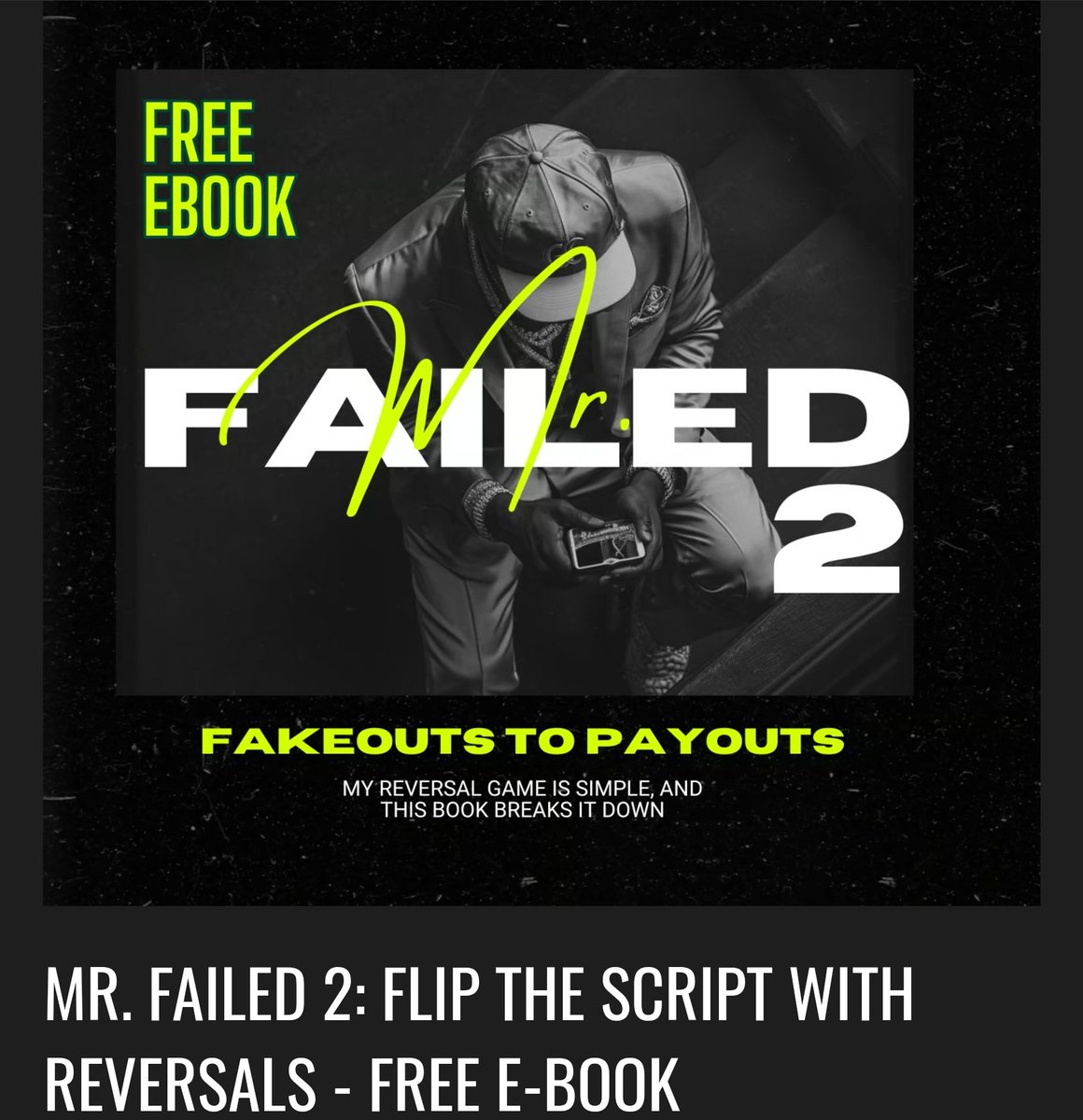 "It’s not too late to grab your free eBook and learn the exact strategy that helped me achieve financial freedom. Like, share, and drop a 👍🏿 in the comments if you're ready to change your life!" #thestrat #trader
