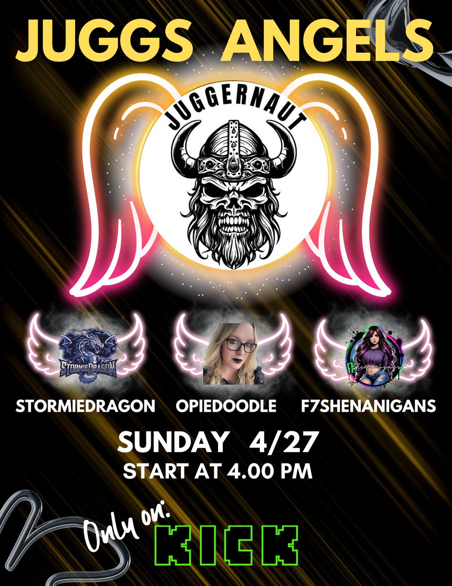 ShenaniLLC's tweet photo. This Sunday with @juggernautlive and @Stormiedragon_ 4pm!!
#pitchkick #dreamhackbound #kickroad
@KickCommunity @kick @DreamHackNA https://t.co/C5TxNr57xW