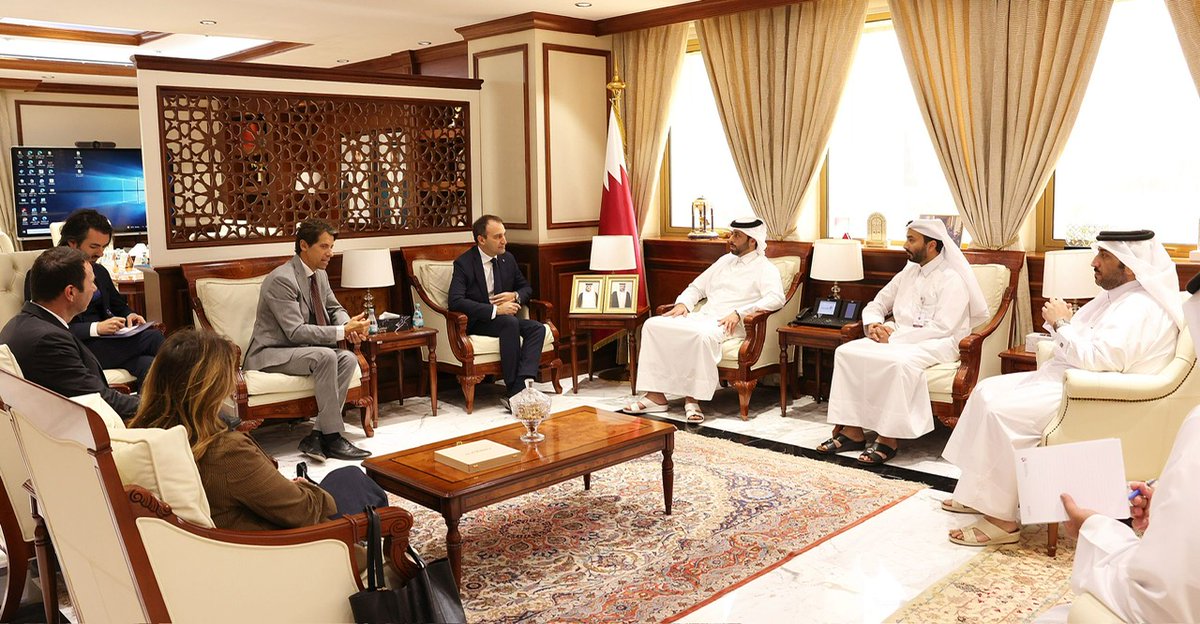 وزير البلدية يجتمع مع رئيس بلدية تورينو بجمهورية #إيطاليا 
#قنا #قطر 
ow.ly/F5LZ50VGwnf