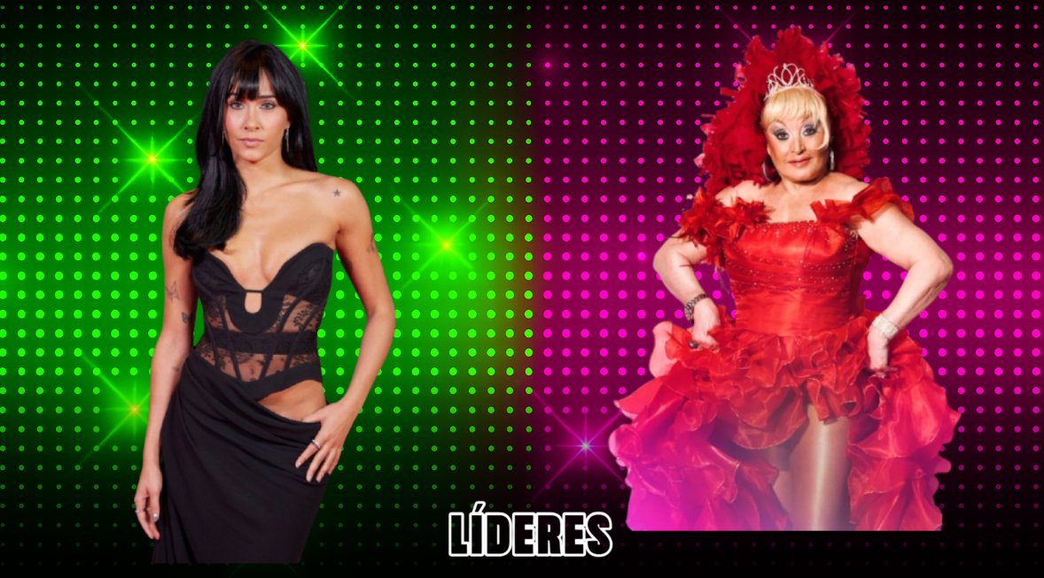 @AitanaBigRace LIDER EQUIPO VERDE 🟢
<a href="/AramisBigRace/">Aramis Fuster💘</a> LIDER EQUIPO ROSA 🟣