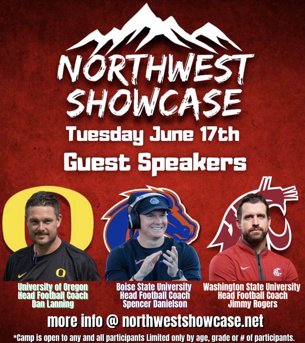 THENWSHOWCASE's tweet image. 🚨🚨New School Added 🚨🚨

Excited to announce the addition of Carroll College to The Northwest Showcase!

*More schools to be added soon! 

🗓Tuesday June 17th
📍Western Oregon University 🐺
🎓Class of 26,27,28,29

Secure your spot @ NorthwestShowcase.net