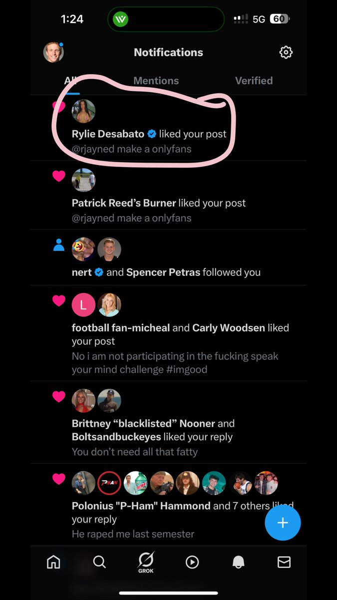 nikki capocci would never like a fans tweet <a href="/rjayned/">Rylie Desabato</a> THATS WHY YOU THE FUCKING GOAT