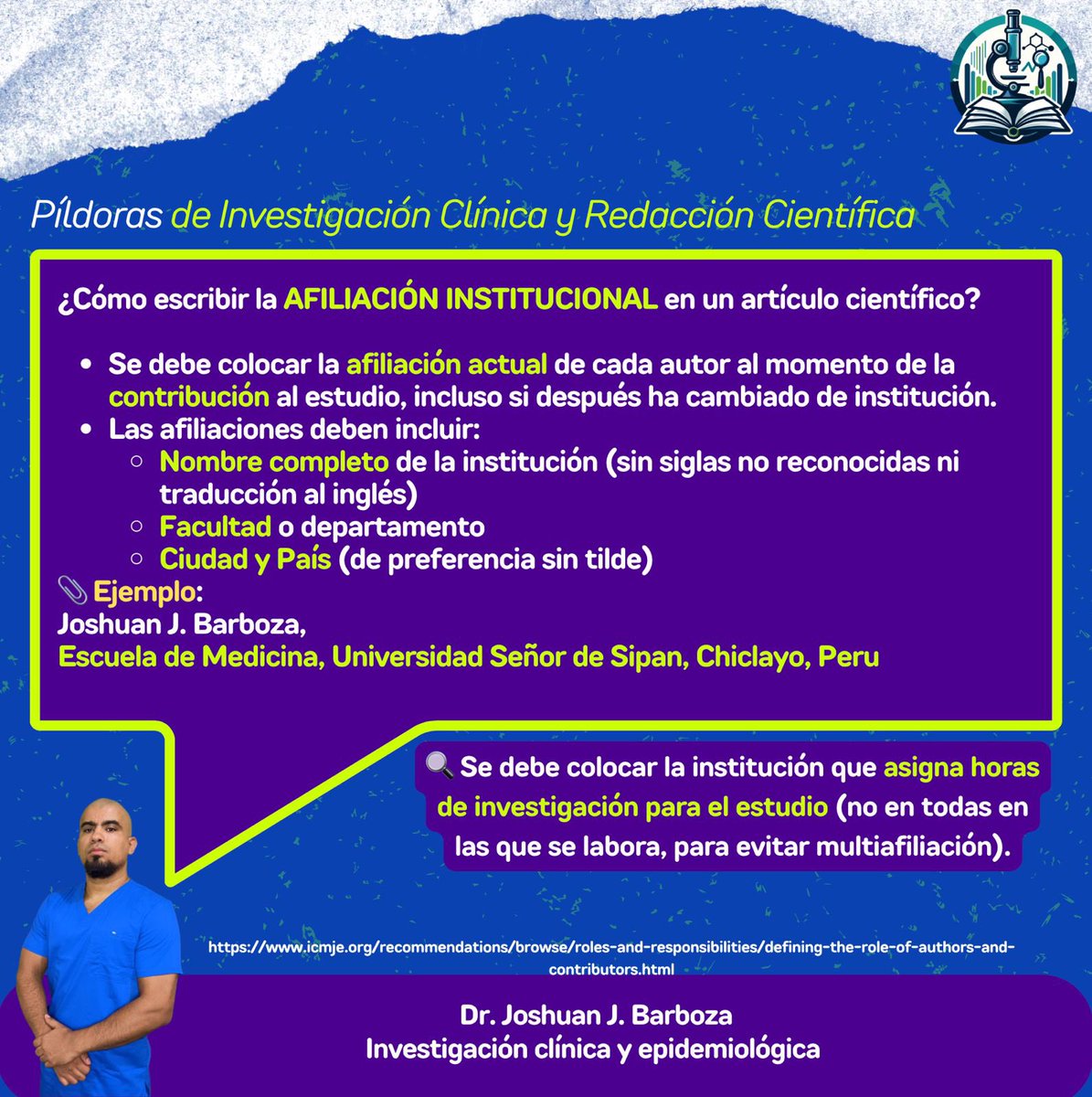 joshuanbarbozam's tweet photo. Consejos para todo aquel que quiera publicar un artículo científico.
#ResearchRules https://t.co/QsQR7CiLlj