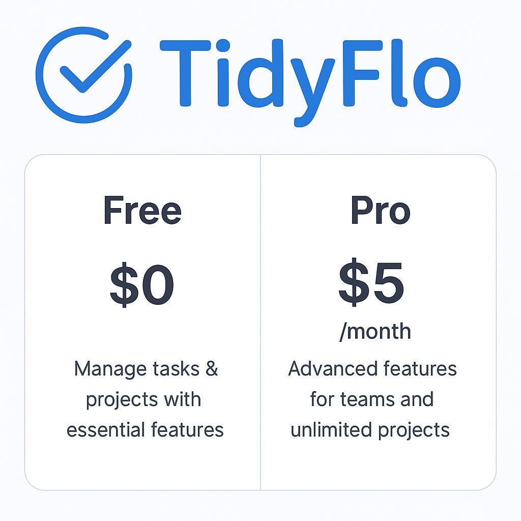 TidyFlo tweet picture