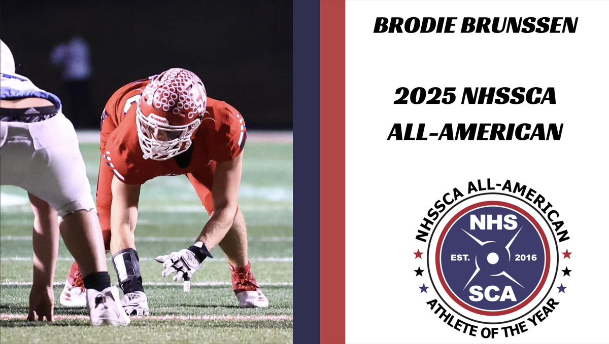 Platteview Strength & Speed (@platteview_sc) on Twitter photo Congratulations to our @nhssca All-American Athlete!
<a href="/BrodieBrunssen/">Brodie Brunssen</a> becomes the 5th Platteview student-athlete to be selected as an All-American by the NHSSCA.
Congratulations Brodie!
#EarnEverything Congratulations to our @nhssca All-American Athlete!
<a href="/BrodieBrunssen/">Brodie Brunssen</a> becomes the 5th Platteview student-athlete to be selected as an All-American by the NHSSCA.
Congratulations Brodie!
#EarnEverything