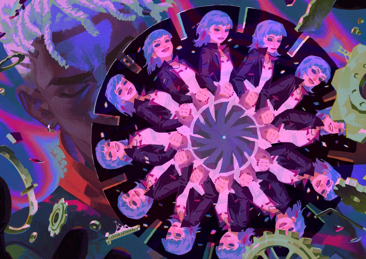 did u know… a phenakistiscope’s animation can only be (practically) viewed by one person at a time… #TimeBomb #arcane