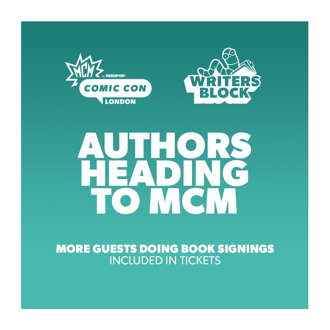 MCM Comic Con (@mcmcomiccon) on Twitter photo The latest author guests heading to MCM London are...
✨ Georgia Summers
✨ A.S. Webb
✨ Lauryn Hamilton Murray
✨ Lucy Lapinska
✨ Georgia Leighton
Book signings are included in tickets: f.mtr.cool/lwgdgkxywv
<a href="/ge_summers/">Georgia Summers</a> <a href="/webbandpen/">A.S. Webb (updates only)</a> The latest author guests heading to MCM London are...
✨ Georgia Summers
✨ A.S. Webb
✨ Lauryn Hamilton Murray
✨ Lucy Lapinska
✨ Georgia Leighton
Book signings are included in tickets: f.mtr.cool/lwgdgkxywv
<a href="/ge_summers/">Georgia Summers</a> <a href="/webbandpen/">A.S. Webb (updates only)</a>