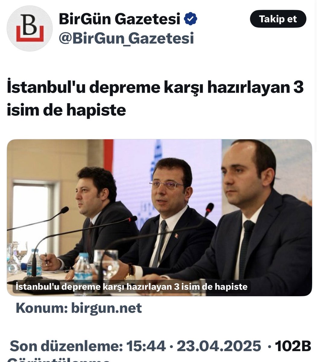 Birgün gazetesi acayip taşak geçmiş..