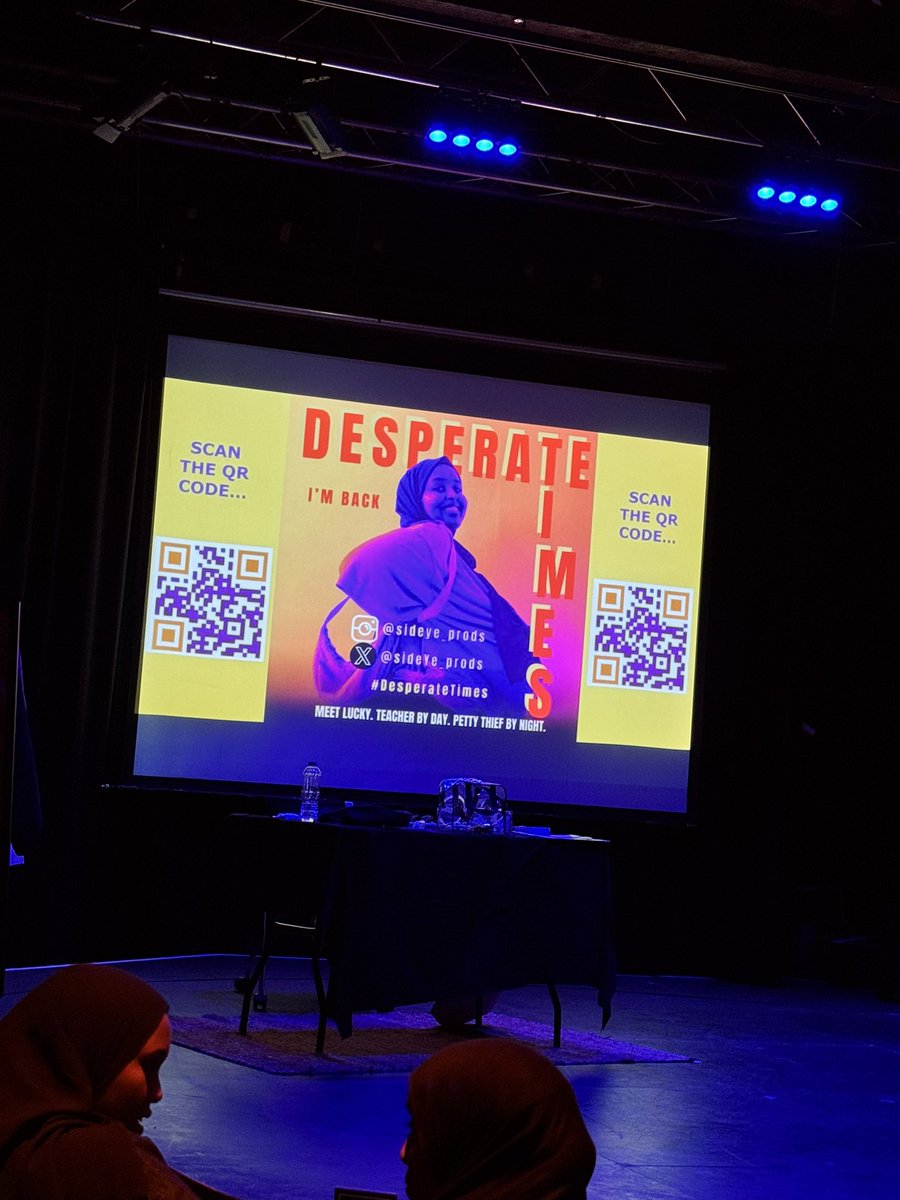 Nick_Barron's tweet image. New writing! #DesperateTimes by Amal Abdi at @ThePleasance
#writing #WritingCommmunity #newvoices