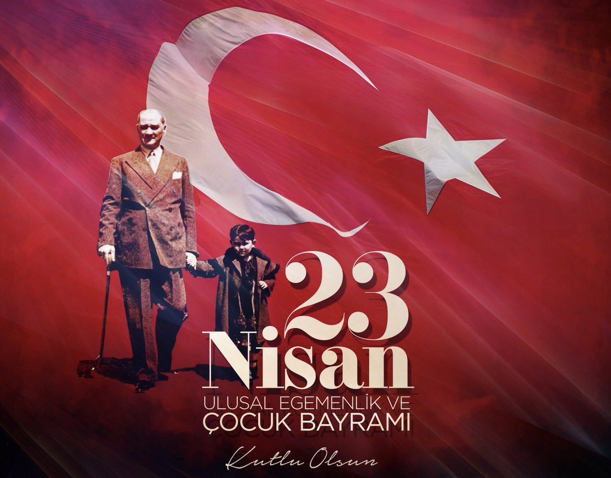 Milli iradenin simgesi olan bu anlamlı günde, geleceğimizin teminatı çocuklarımızın bayramını coşkuyla kutluyor; Gazi Mustafa Kemal Atatürk ve silah arkadaşlarını rahmet ve minnetle anıyoruz.

#23Nisan #UlusalEgemenlikVeÇocukBayramı