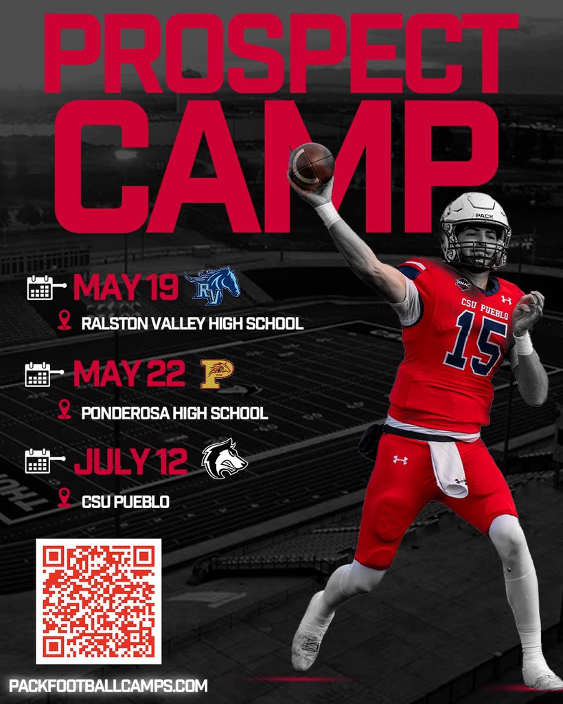 Caid Faske (@coachfaske) on Twitter photo 🔊- Class of 26-27-28-29 Athletes !! If you think you’re an ELITE talent come to The Steel City and show us what you got! The best talent in the region, state and surrounding states will be here at <a href="/CSUPFootball/">CSU Pueblo Football</a> ! Register online at: packfootballcamps.com 🔊- Class of 26-27-28-29 Athletes !! If you think you’re an ELITE talent come to The Steel City and show us what you got! The best talent in the region, state and surrounding states will be here at <a href="/CSUPFootball/">CSU Pueblo Football</a> ! Register online at: packfootballcamps.com