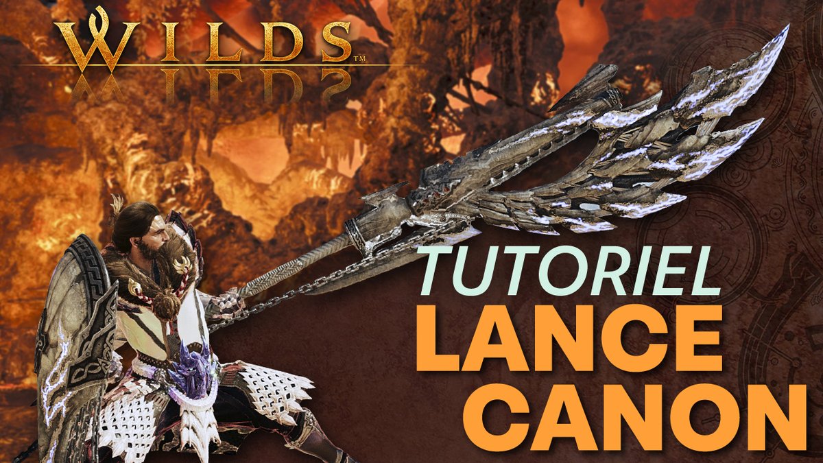 Nouveau tutoriel d'arme de #MHWilds , c'est parti pour voir la Gunlance avec <a href="/OursinBigleux/">TCT Oursin</a>  

New weapon tutorial, let's talk about Gunlance!  
The video is in french but we made english subtitles, don't forget to use them!  

➡️youtu.be/nrGCwwkxKAM