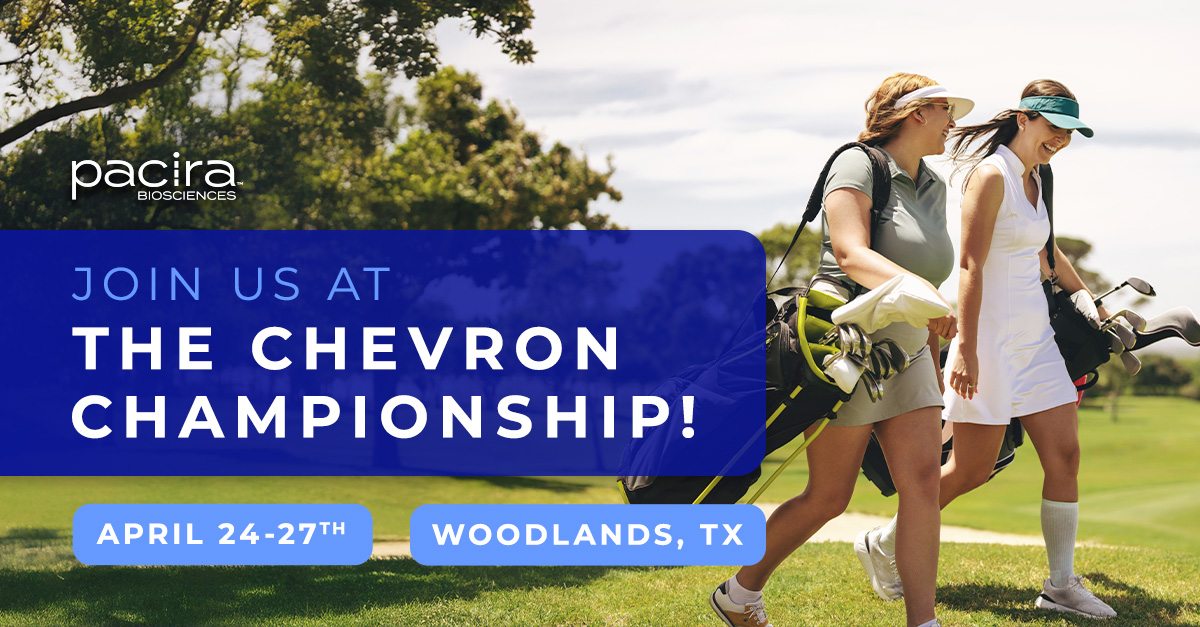 Headed to the Chevron Championship golf tournament this week? Stop by to say hello! Pacira will be attending in partnership with the <a href="/LPGA/">LPGA</a> to educate players and fans on the benefits of non-opioid pain therapies. #BetterIsPossible
