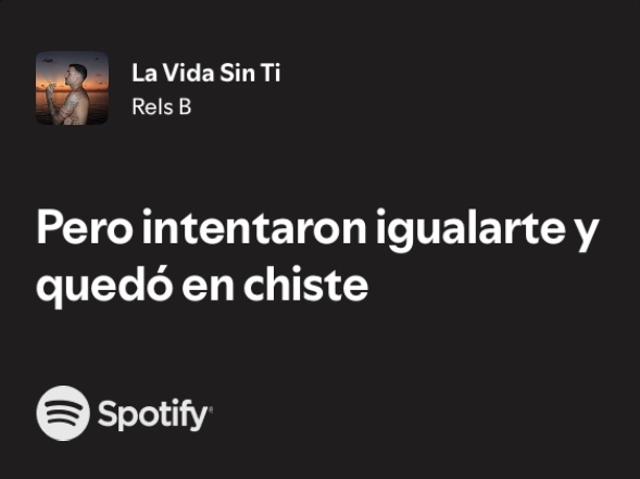 la vida sin ti - relsb