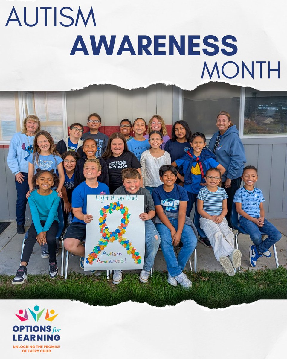 💙 In honor of Autism Awareness Month, students at our Olita school-age site spent the day learning, reflecting, and creating in support of inclusion.

After watching a short film about autism, students engaged in meaningful discussion and explored visual materials to deepen