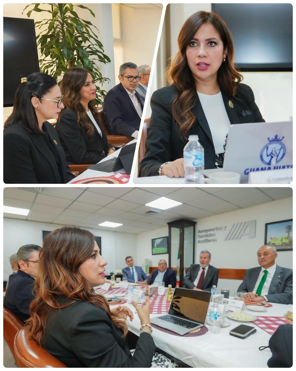 Libia Dennise (@libiadennise) on Twitter photo ✈️ Sostuvimos una reunión con el Capitán <a href="/cmmerino/">Carlos Manuel Merino Campos</a>, Director General de <a href="/ASAMexico_mx/">Aeropuertos de ASA</a> y con su equipo de trabajo para fortalecer los proyectos estratégicos para Guanajuato.
Un estado dinámico y competitivo necesita conectividad multimodal y seguiremos avanzando para atender esa ✈️ Sostuvimos una reunión con el Capitán <a href="/cmmerino/">Carlos Manuel Merino Campos</a>, Director General de <a href="/ASAMexico_mx/">Aeropuertos de ASA</a> y con su equipo de trabajo para fortalecer los proyectos estratégicos para Guanajuato.
Un estado dinámico y competitivo necesita conectividad multimodal y seguiremos avanzando para atender esa