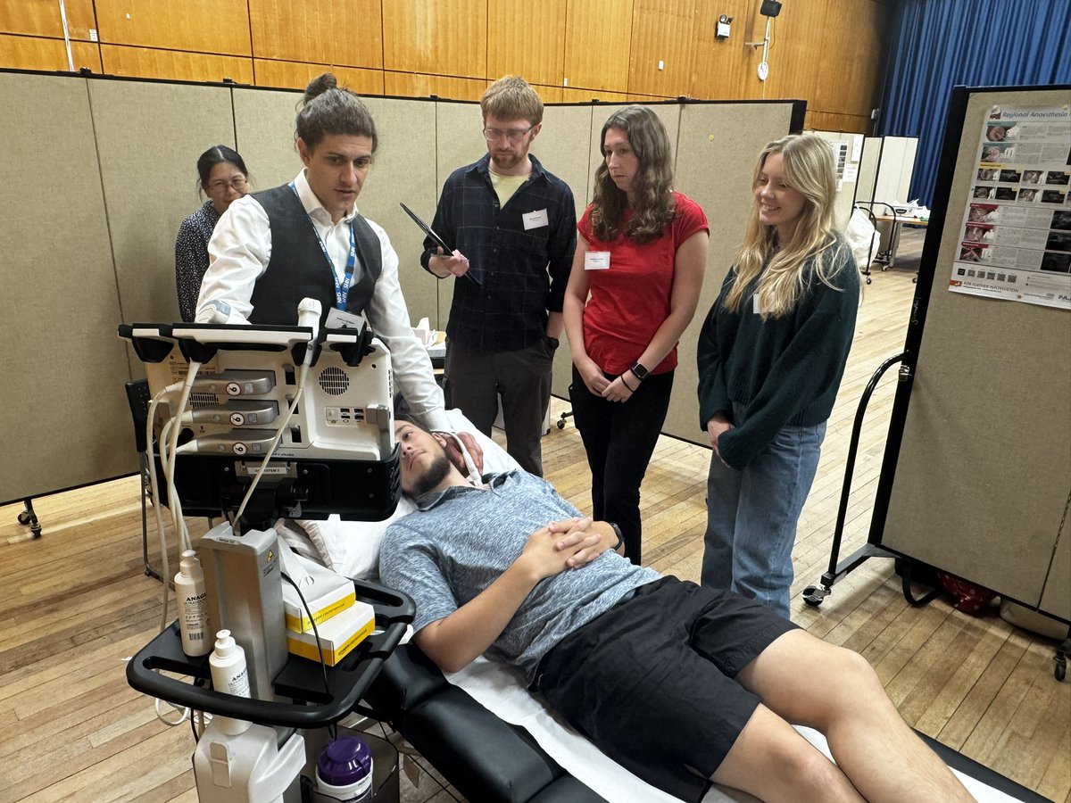 Oxford Sonoclub (@oxsonoclub) on Twitter photo Fantastic Regional Anaesthesia Course today. Good to see the best in the field assemble, thanks to our talented faculty, dedicated models & enthusiastic delegates.
6hrs of #EDRA hands-on scanning &a lot of #CPD earnt ✅
<a href="/OUHospitals/">OUH</a> <a href="/ESRA_Society/">ESRA | European Society of Regional Anaesthesia</a> <a href="/RCoANews/">Royal College of Anaesthetists</a> <a href="/RegionalAnaesUK/">RA-UK</a> Fantastic Regional Anaesthesia Course today. Good to see the best in the field assemble, thanks to our talented faculty, dedicated models & enthusiastic delegates.
6hrs of #EDRA hands-on scanning &a lot of #CPD earnt ✅
<a href="/OUHospitals/">OUH</a> <a href="/ESRA_Society/">ESRA | European Society of Regional Anaesthesia</a> <a href="/RCoANews/">Royal College of Anaesthetists</a> <a href="/RegionalAnaesUK/">RA-UK</a>