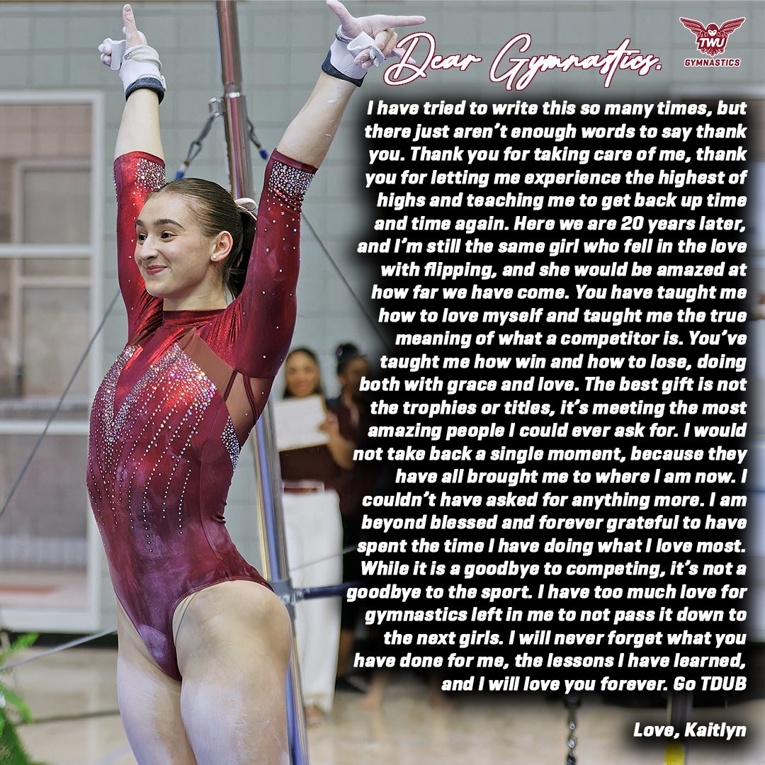 𝑫𝒆𝒂𝒓 𝑮𝒚𝒎𝒏𝒂𝒔𝒕𝒊𝒄𝒔 𝒃𝒚 𝑲𝒂𝒊𝒕𝒍𝒚𝒏 𝑯𝒐𝒊𝒍𝒂𝒏𝒅💌

🗞️: twuathletics.com/news/2025/4/23…

#PioneerProud | #CUT🗝️
