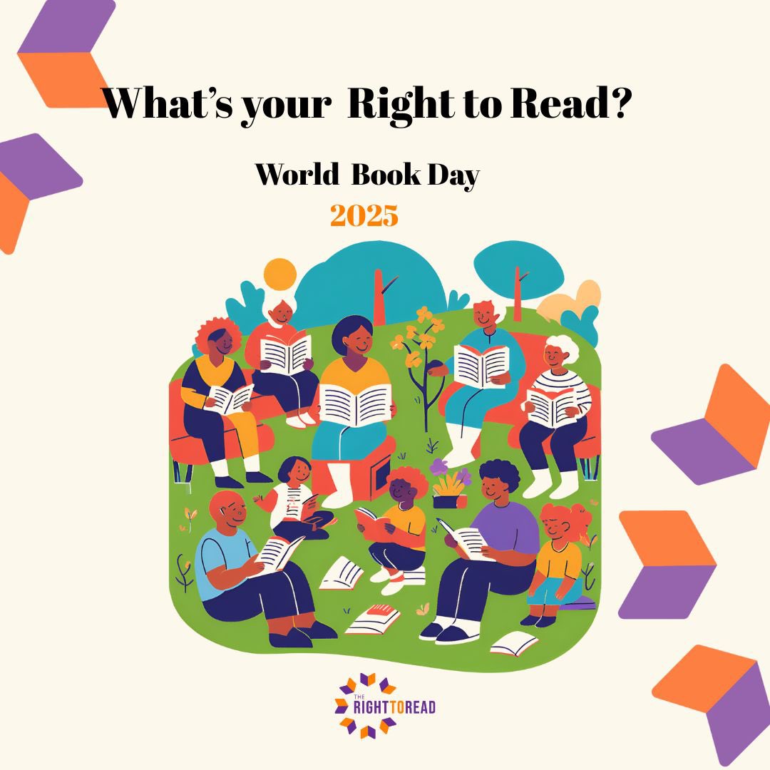 With a focus on reading and literacy, World Book Day is a great reminder of the work that needs to be done and the joys of reading. 
Share some of your favourite books and authors with us and keep an eye out as we share more this week. 

#RightToRead #MyRightToRead #WorldBookDay