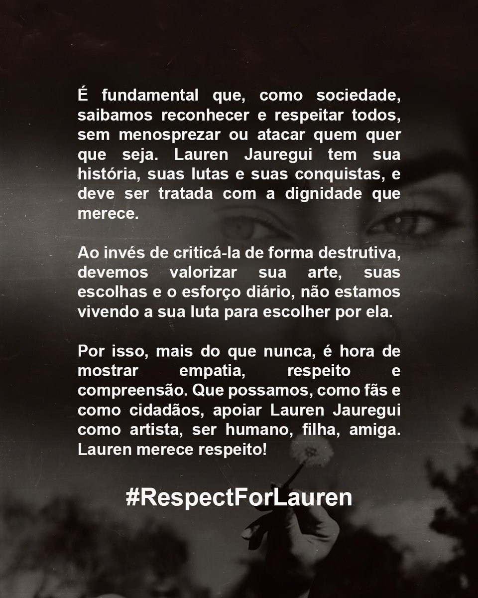 centralaurenbr's tweet photo. #RespectForLauren 2 🤍✨

Comentem: 
• 10 mensagens de carinho para a Lauren
• ⁠10 frases que definem a Lauren
• ⁠Diga “eu te amo Lauren” em vários idiomas 

META: 200 comentários 

Tag: #RespectForLauren https://t.co/1YeCK2zr9d