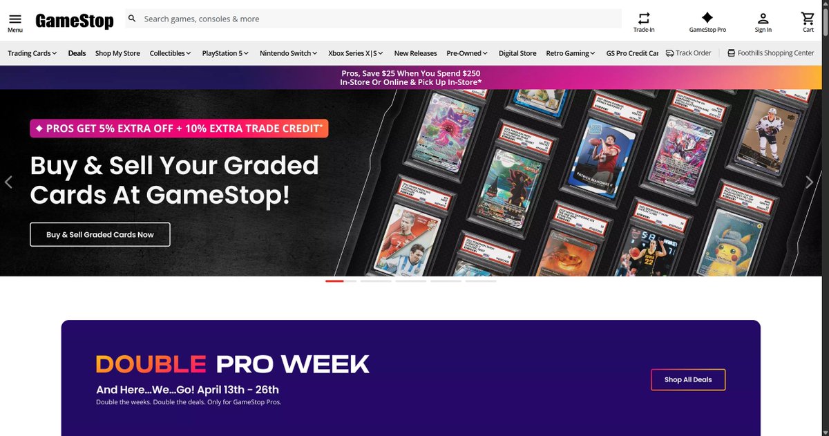 Genysism_'s tweet photo. The fact that @gamestop doesn't have the #Switch2 at the top of the page shows just how uncommitted to video games they are. https://t.co/pZRoCqeKqL