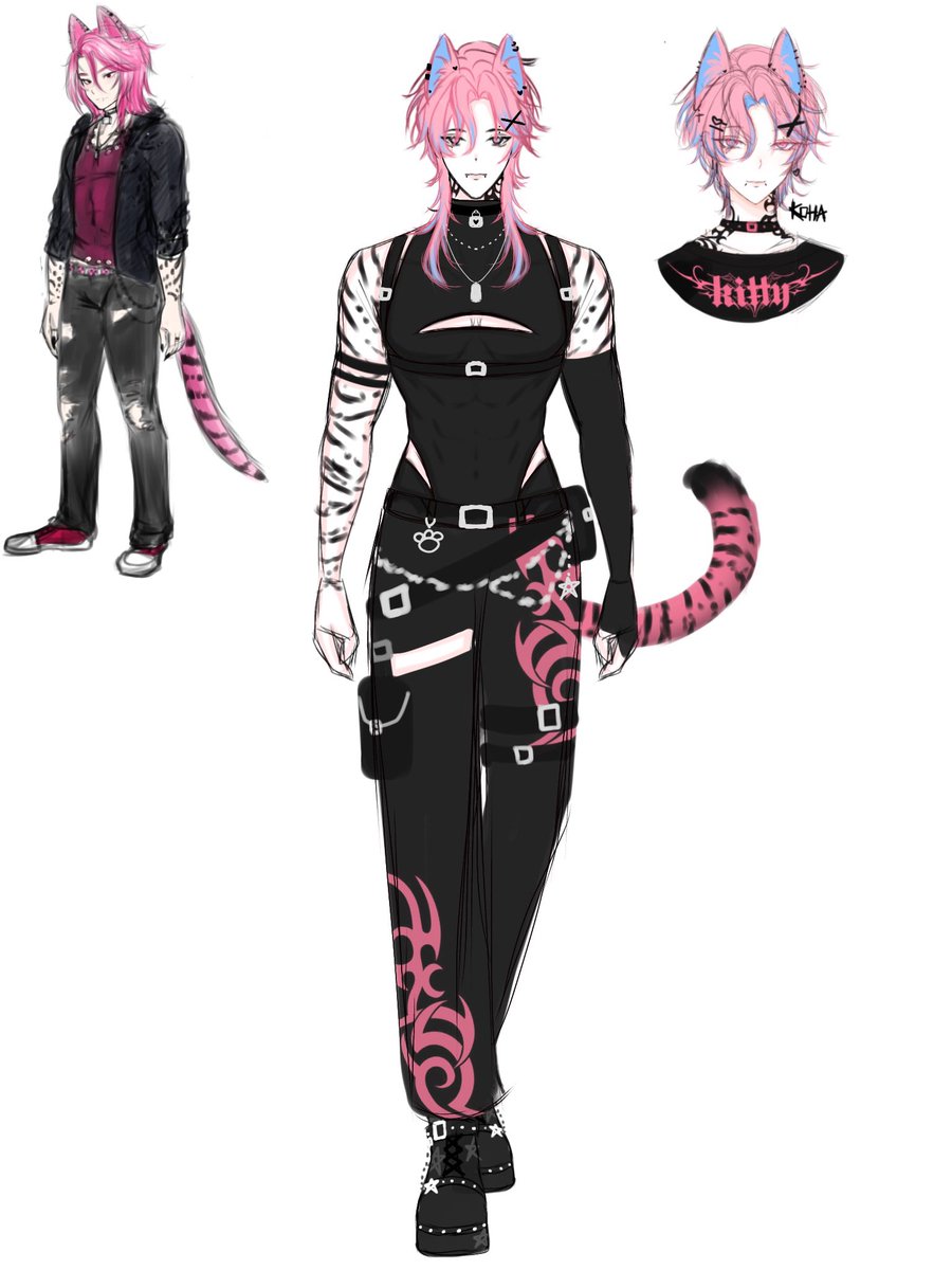 KohaBolt's tweet photo. Oooo Iβve shown it before but
Concept to final (serval edition)
Concept: @/FaelieFallwood @/chu_ochu
Final: @/EliseThornheart https://t.co/zGpzIQdiHo