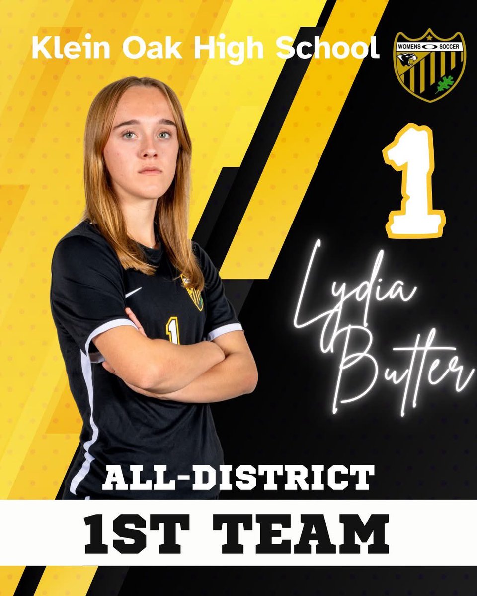 Way to go, Lydia!! What a fantastic senior year to top off your high school soccer career!!