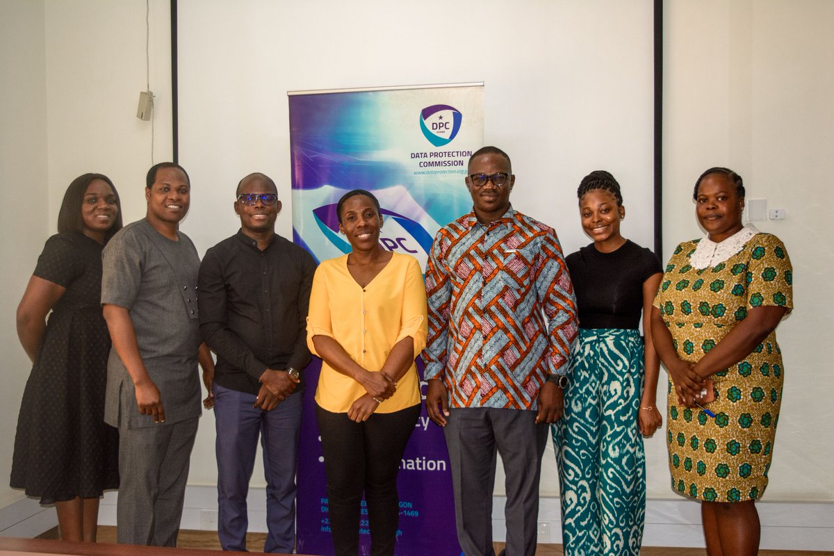 DPC_Ghana's tweet image. GFPA Engages Data Protection Commission on Theatrical Public Education and Capacity Building Initiatives.
#dataprotectioncommission
#DataPrivacy