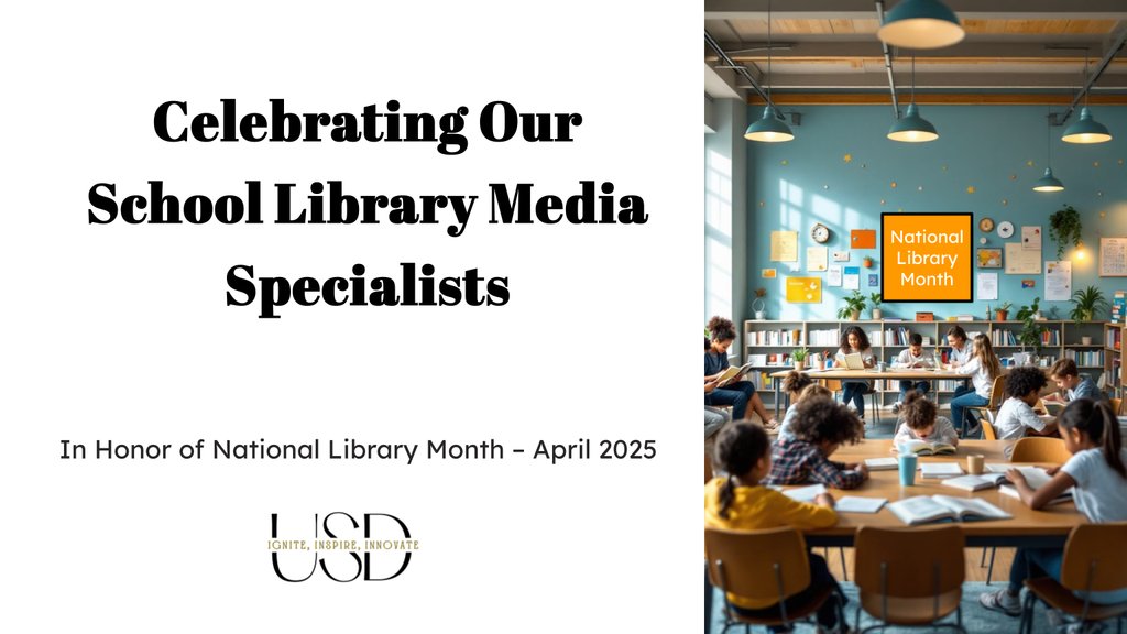 In honor of National Library Month, we proudly celebrate the Uniondale Library Media Specialists—guiding lights in every school. 📚
Join us this week as we showcase the heart of literacy across the district!