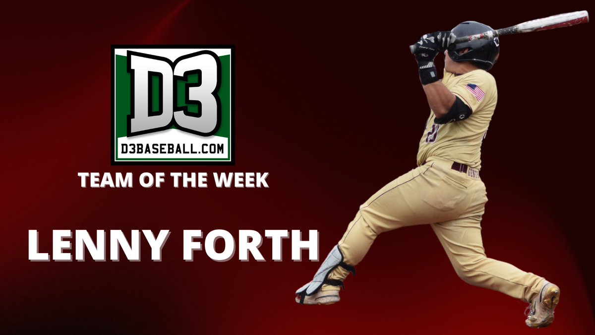 Lenny Forth Named To ow.ly/LfVs50VGxaZ Team of the Week: ow.ly/HH6950VGxaY
#GoCentenary #CTheOpportunity