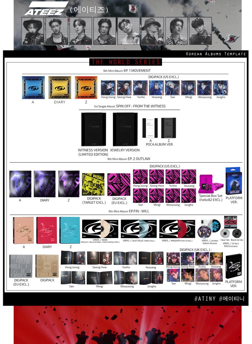 Taeseungin's tweet photo. ATEEZ (에이티즈) Albums Template
Korean 🔥
@ATEEZofficial
#ATEEZ #에이티즈 #Hongjoong #홍중 #Seonghwa #성화 #Yunho #윤호 #Yeosang #여상 #San #산 #Mingi #민기 #Wooyoung #우영 #Jongho #종호 #8Makes1Team #ATINY #에이티니 #ALBUMSTEMPLATE https://t.co/2vWlMNbev0