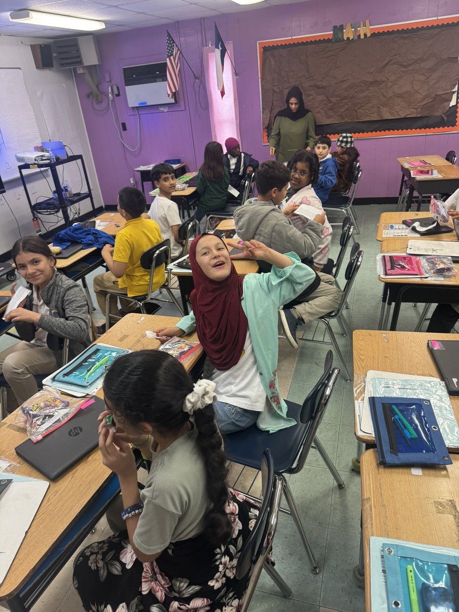 🌟Tomorrow is MATH STAAR🌟
My kiddos are excited to take the test but just for a little encouragement each of them received a personalized note to sprinkle a little extra confidence in their brains! <a href="/BenavidezEagles/">Benavidez ES HISD - Dr Khalil Principal</a>