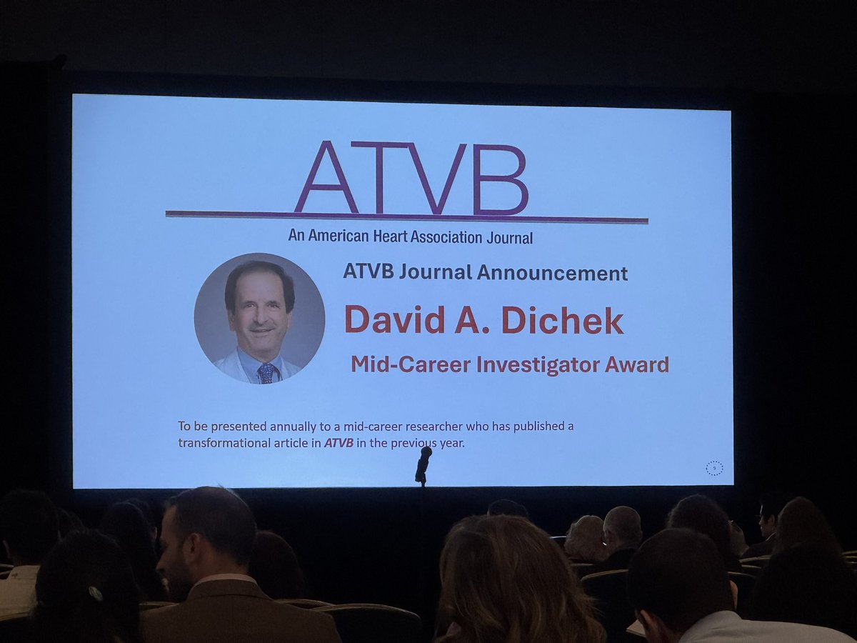 SamTyagiMD's tweet image. Congrats to Dr. Hong Lu on receiving the first Dr David Dichek Mid-Career Investigator Award at #VascularDiscovery25 for her research on Aortic disease! #AortaEd @GillKentucky @UK_HealthCare @UKYMedicine