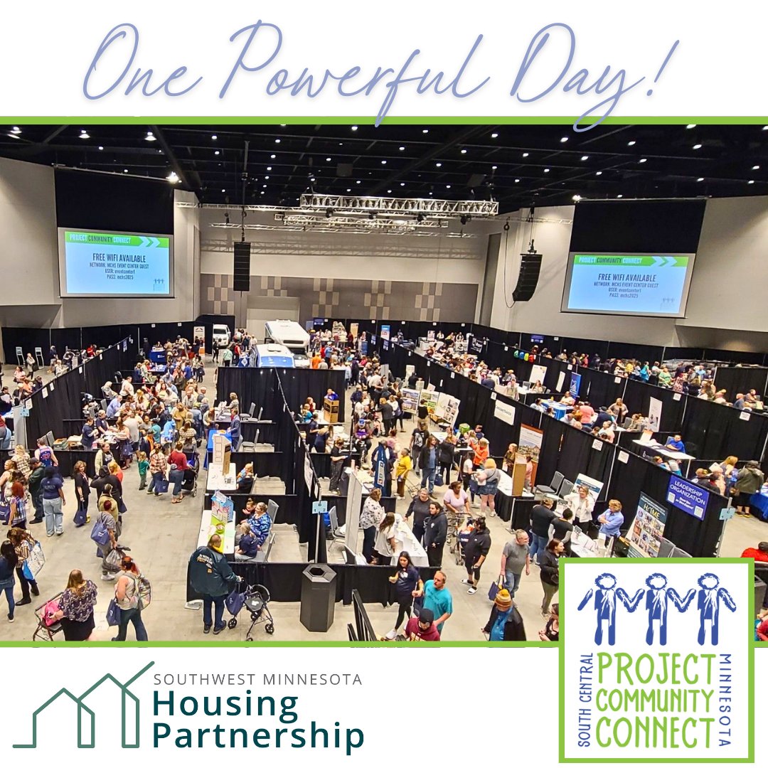 SWMHP's tweet image. Over 1,100 people came together at Project Community Connect 2025—our biggest turnout in 15 years! 💙 From free services to real connection, it was a powerful day of purpose.

Huge thanks to Ashley M. + the SWMHP team for leading + supporting!

#SWMHP #HomeForAll