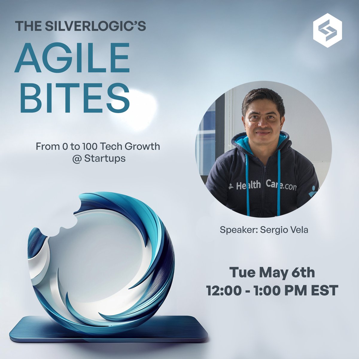 Agile Bites – May Edition
Guest: Sergio Vela
Topic: From 0 to 100 – Tech Growth @ Startups
May 6 | 12 PM EST | Virtual
Learn how to scale startups from scratch to global reach.
Register now: eventbrite.com/e/agile-bites-…
#AgileBites #TechLeadership #StartupGrowth